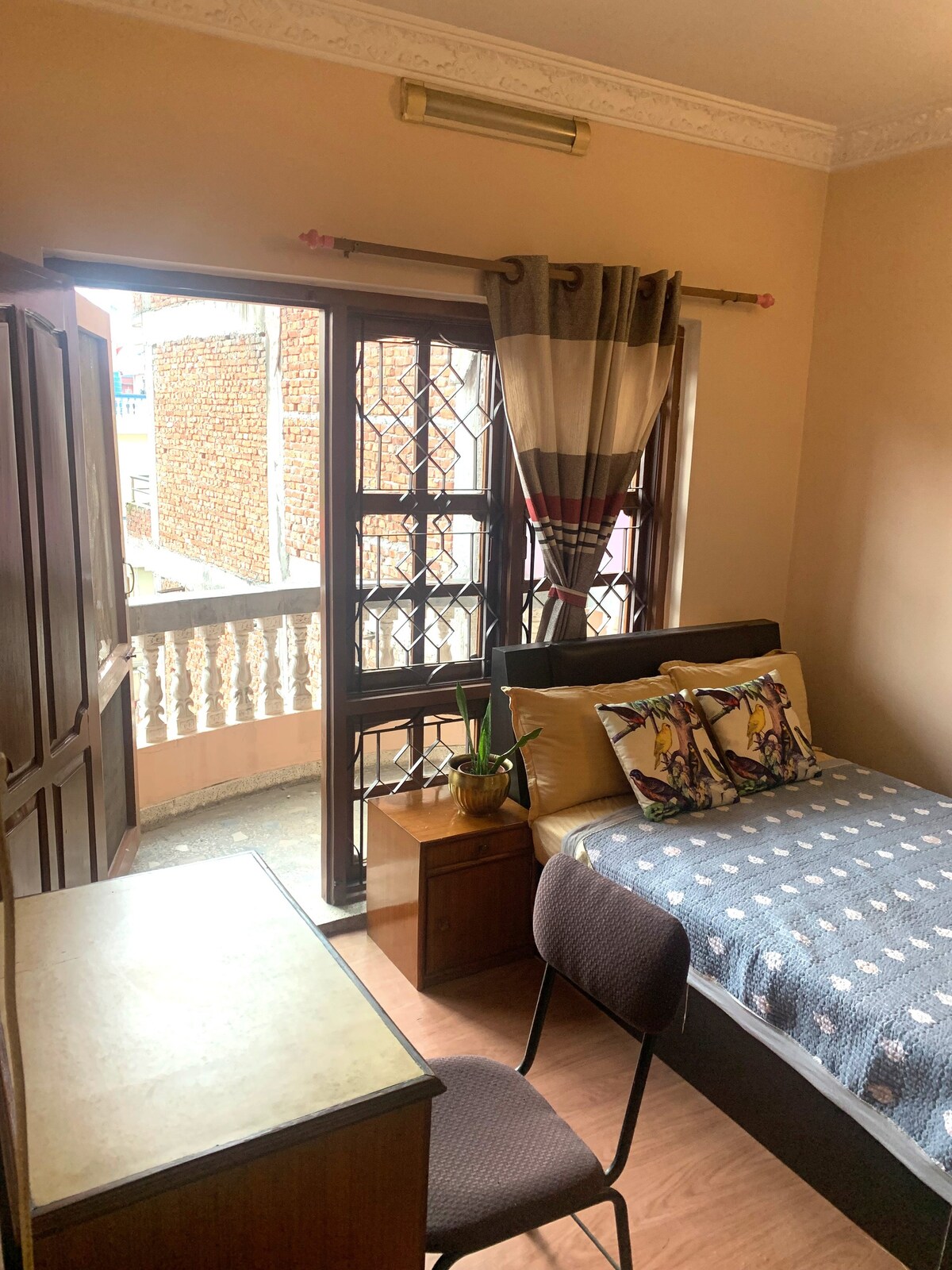 Pashupatinath寺庙附近的舒适1卧室联排别墅