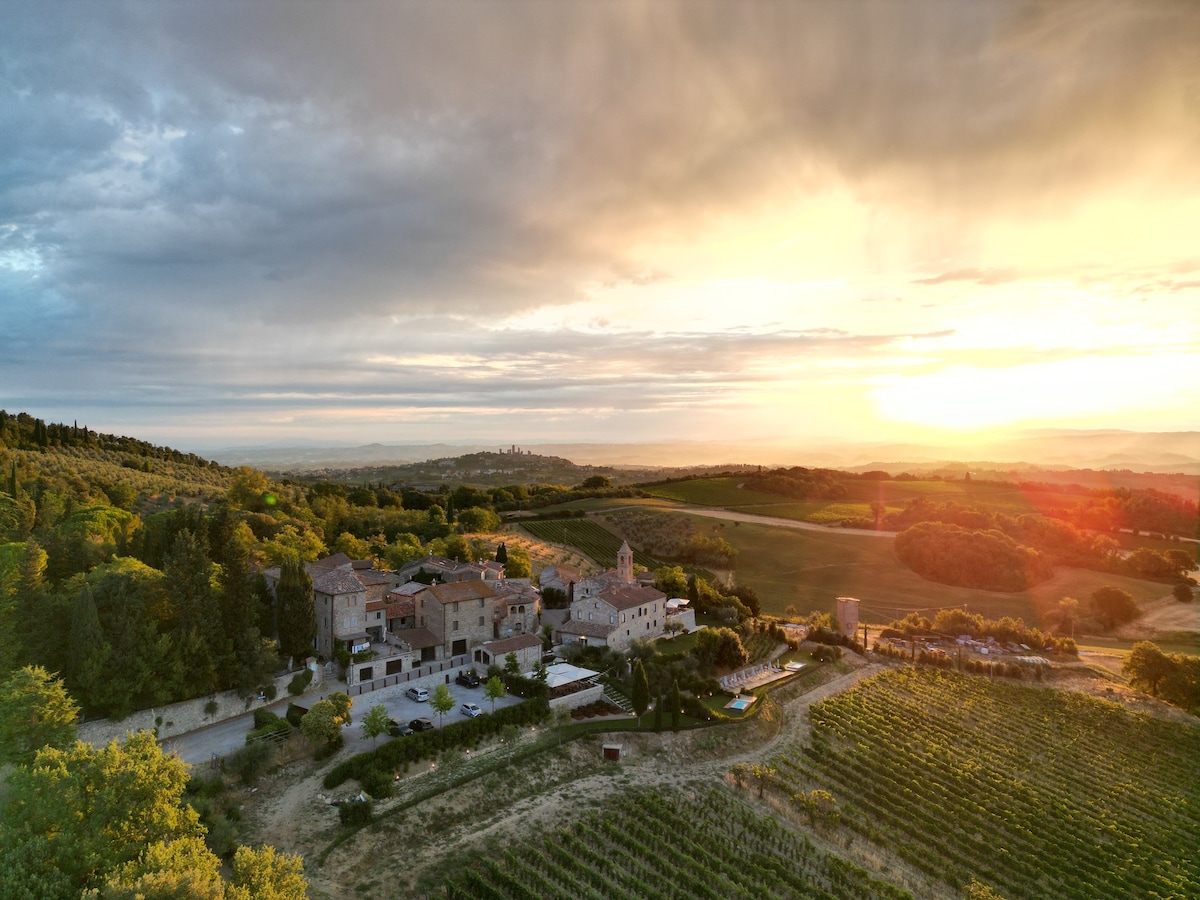 dimora storica di campagna, San Gimignano +20 pers