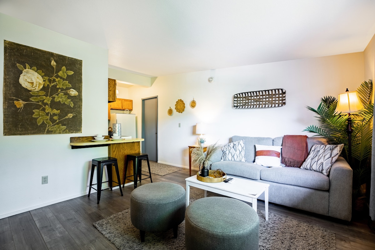 Innsbrucker Inn公寓加大双人床，带沙发床# 6