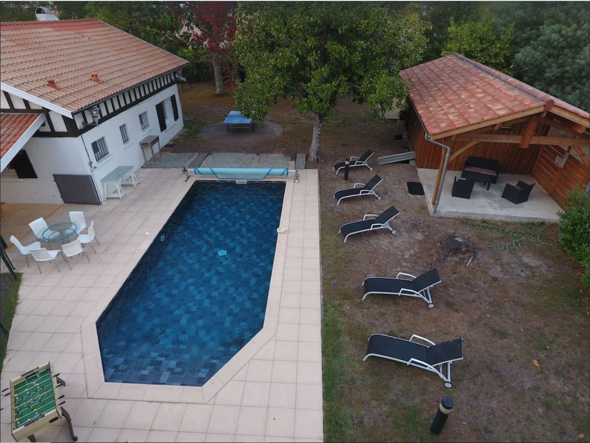 Villa Landaise - piscine privée