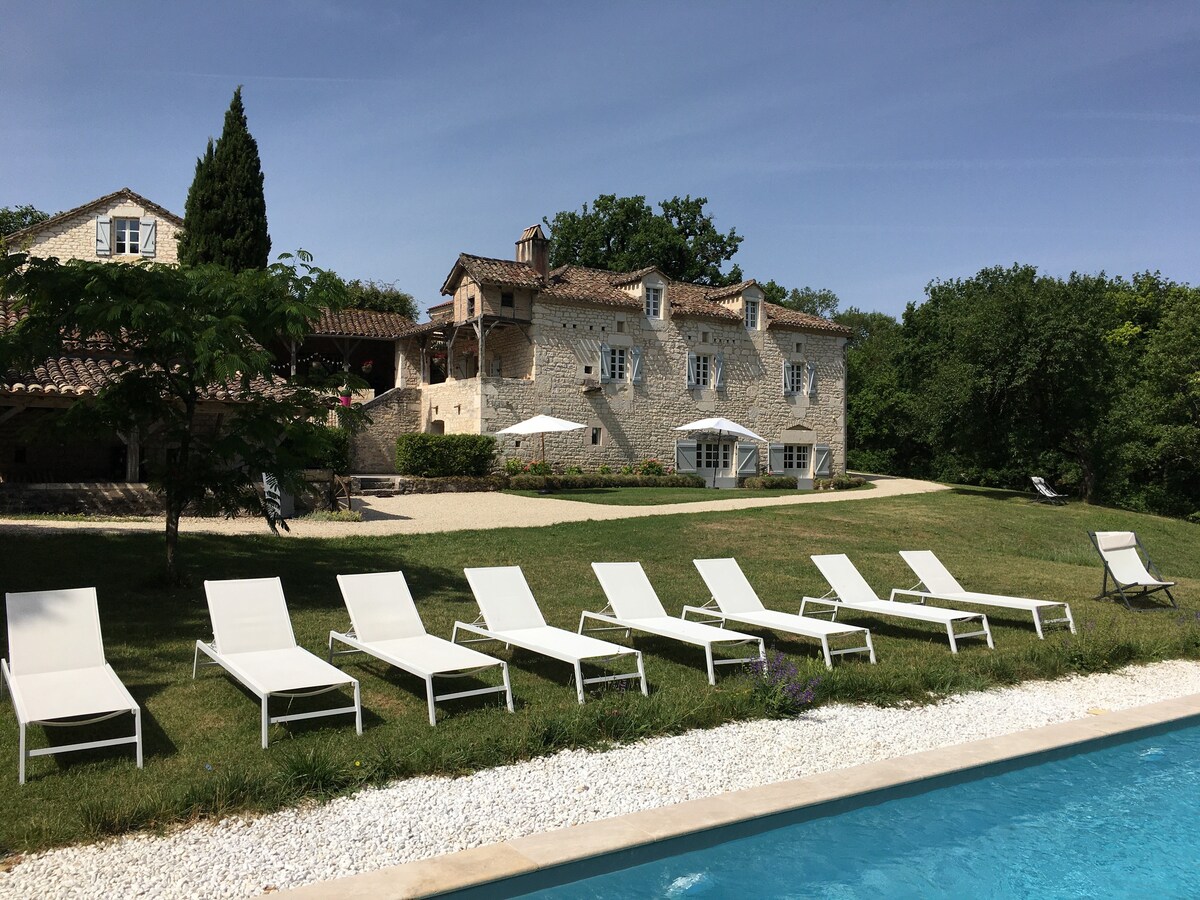 Luxe calme au coeur du Quercy Gite classé 4*