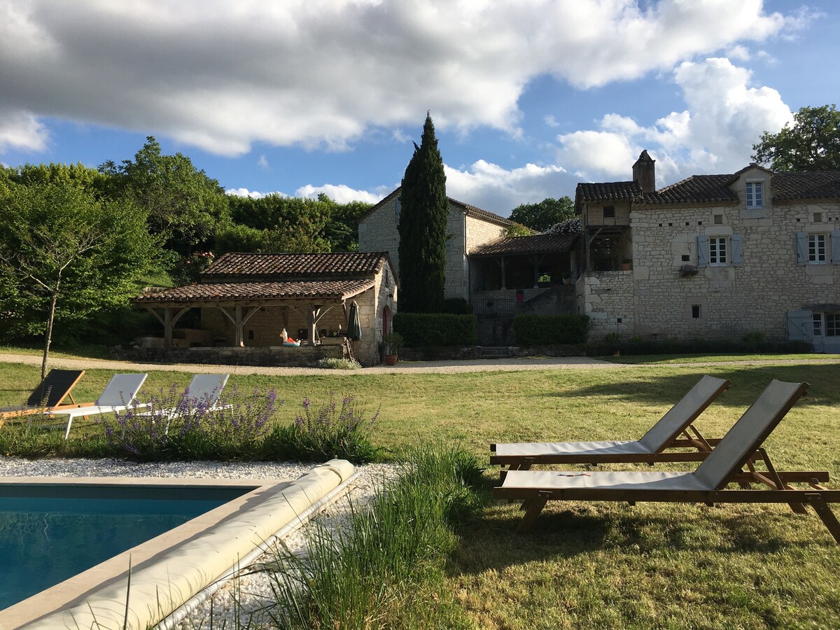 Luxe calme au coeur du Quercy Gite classé 4*