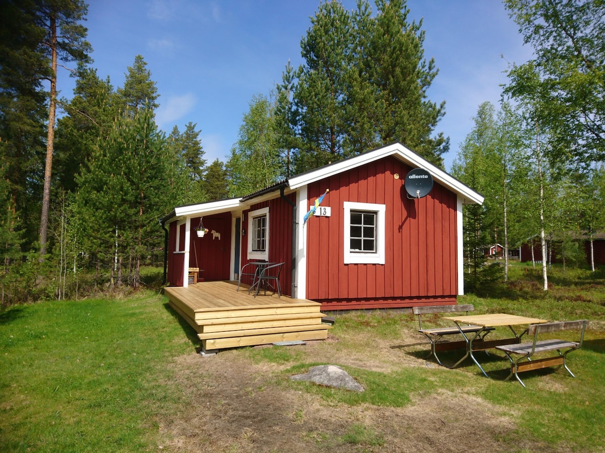 Mora Sollerön ：露营小木屋、Siljan湖、空调