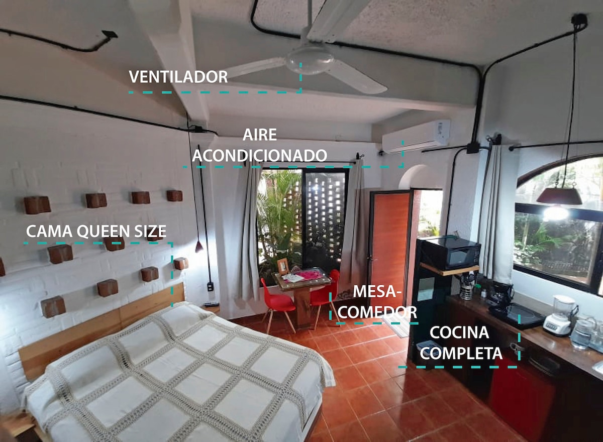 Costa de Oro客房厨房和卫生间独立