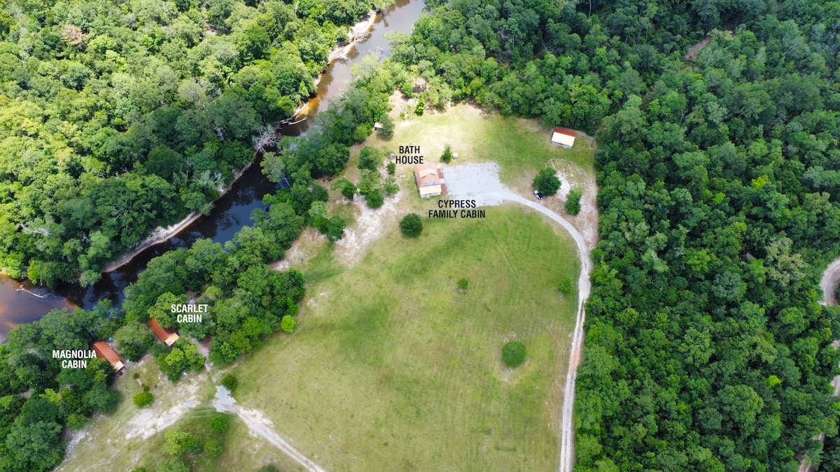 Cypress Family Cabin on the Creek