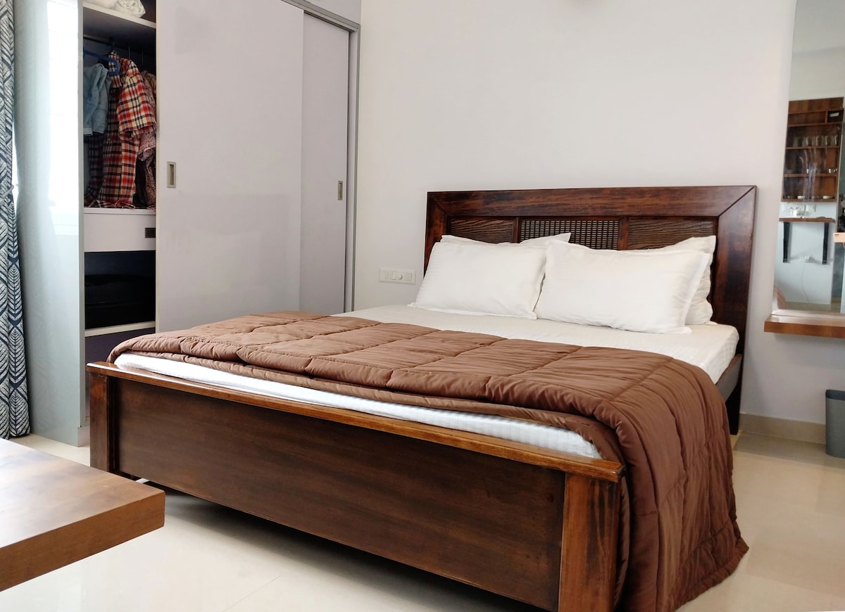 舒适、紧凑且
设施齐全- -2张床
