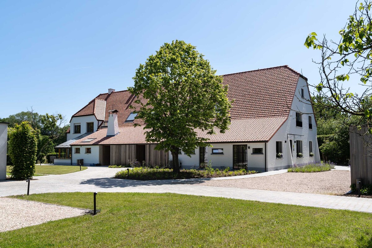 Studio in een uiterst rustige en groene omgeving