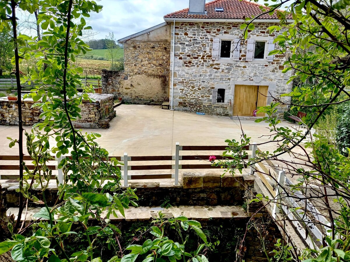 Moulin de charme au coeur du Pays Basque