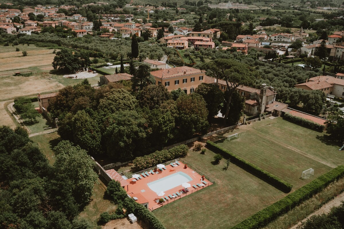 历史悠久的托斯卡纳| Villa Rosselmini |泳池