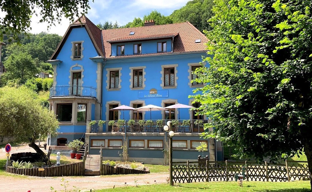 Le Tilleul Bleu ，位于美丽豪宅中的小屋