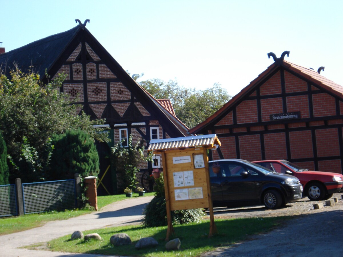 Idyllische Unterkunft im historischen Bauernhaus