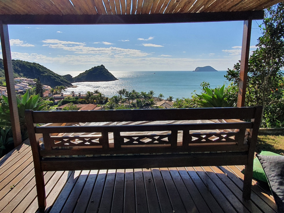 Casa na Marina de Buzios - com  vista  mar