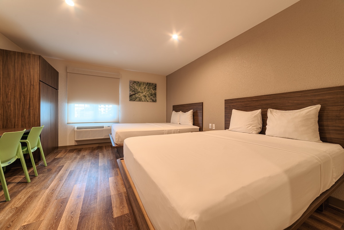 Extended Suites Ciudad Juarez Consul, 2张标准双人床