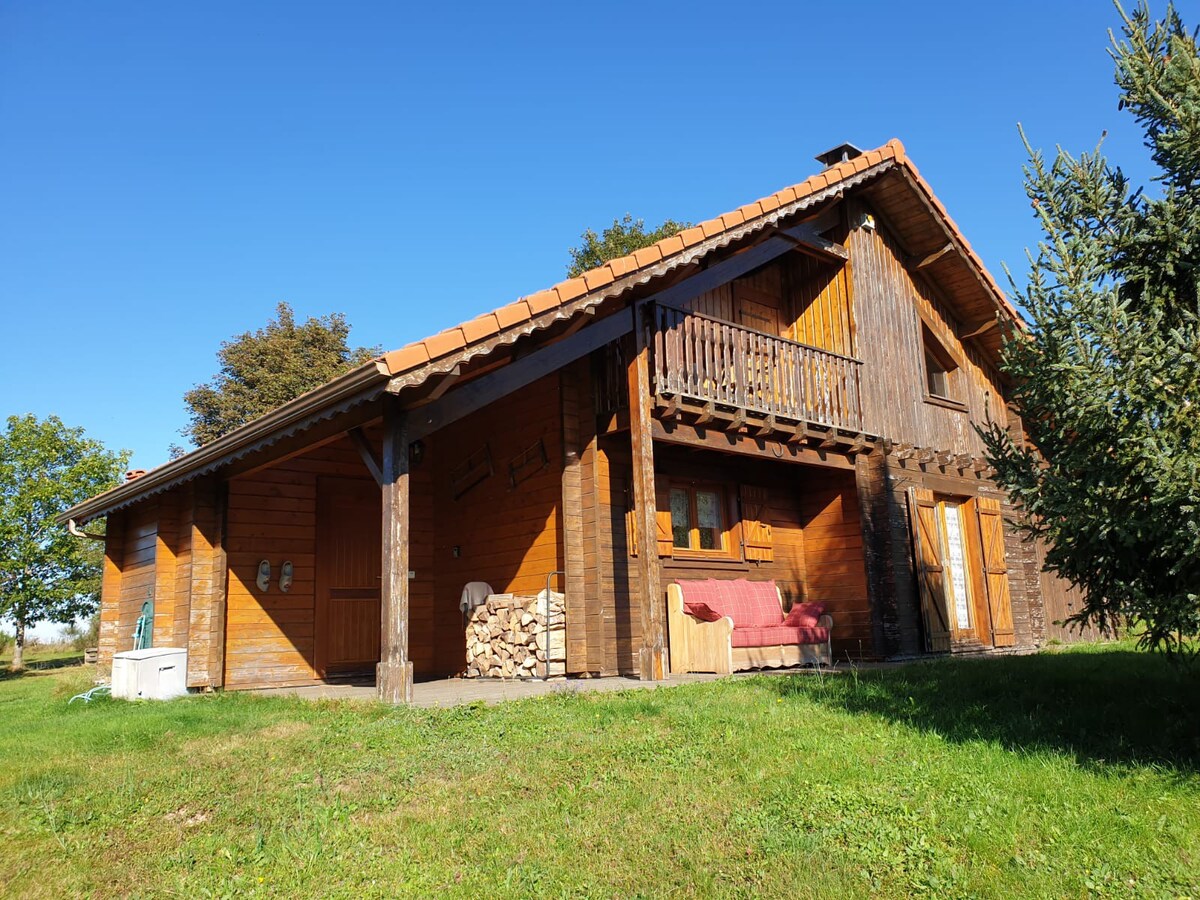 Chalet "La Palette" avec WiFi en pleine nature