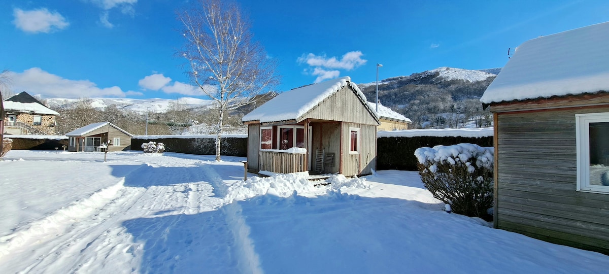 布鲁蒂尔度假屋（ Chalet Bleutille ） - 2人，距离里奥兰（ Lioran ）