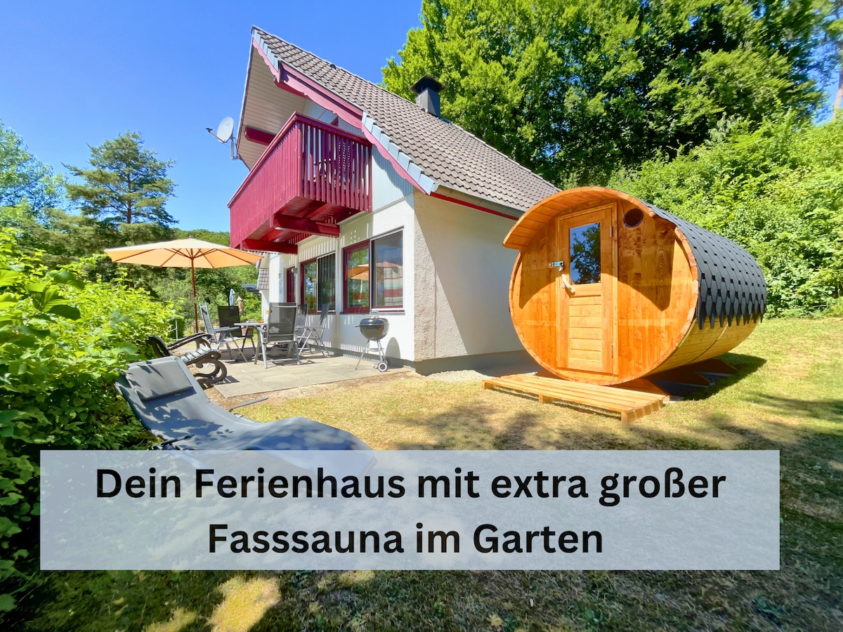 ☆ Entspannung in der Natur ☆Seeblick☆Sauna☆Grill