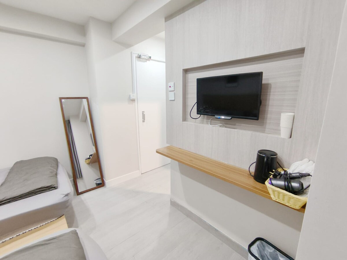 Hella Large Twin Ensuite Tsim Sha Tsui - Max 4pax