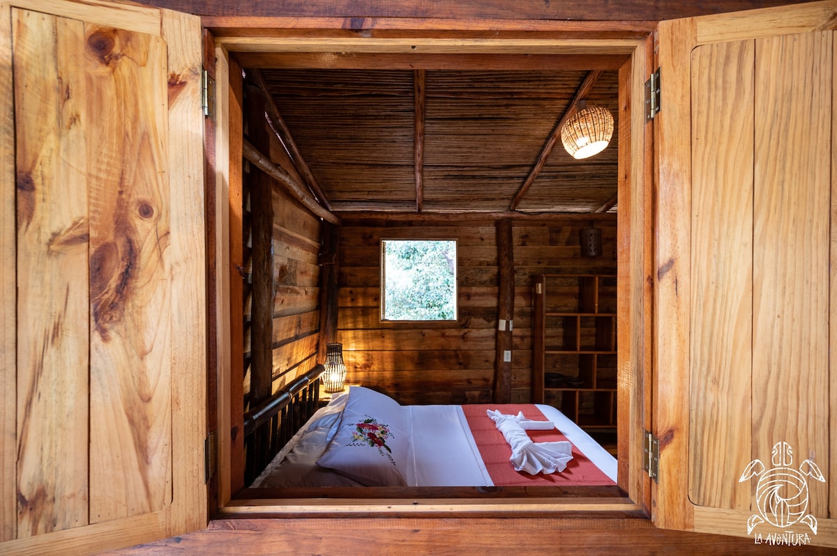 Eucalyptus Cabin # 1 - Casa La Aventura, Guasacate