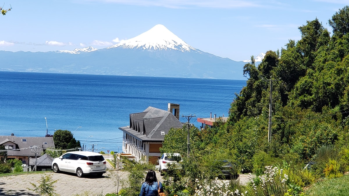 Frutillar-Vista Privileged公寓（湖泊和火山）