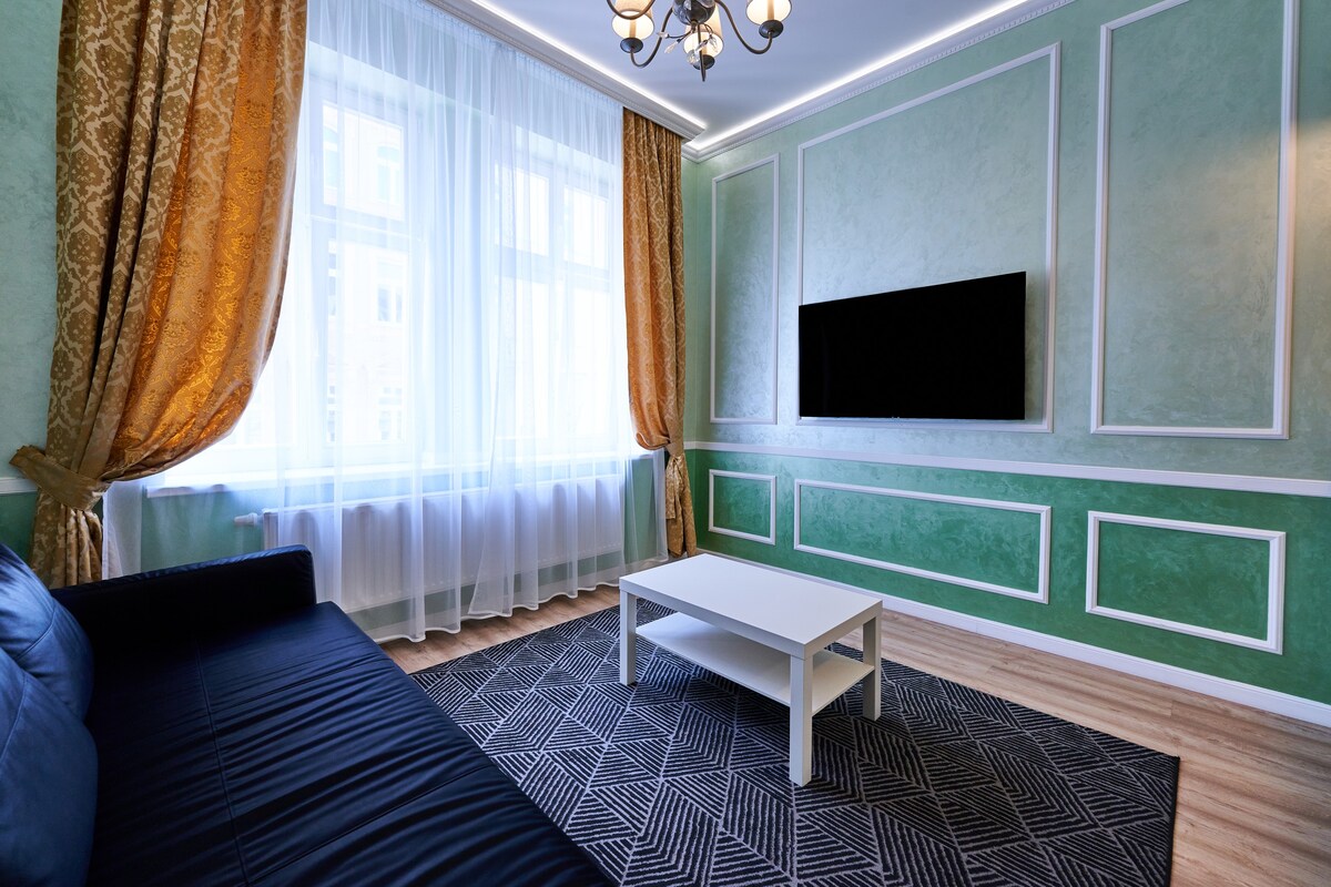 Apartment Karlovy Vary Central “3” （ 45平方米+阳台）