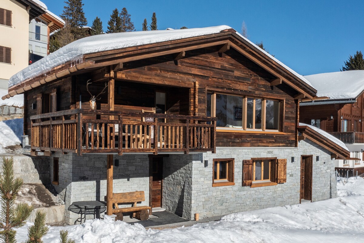 Luxus-Chalet direkt an der Skipiste