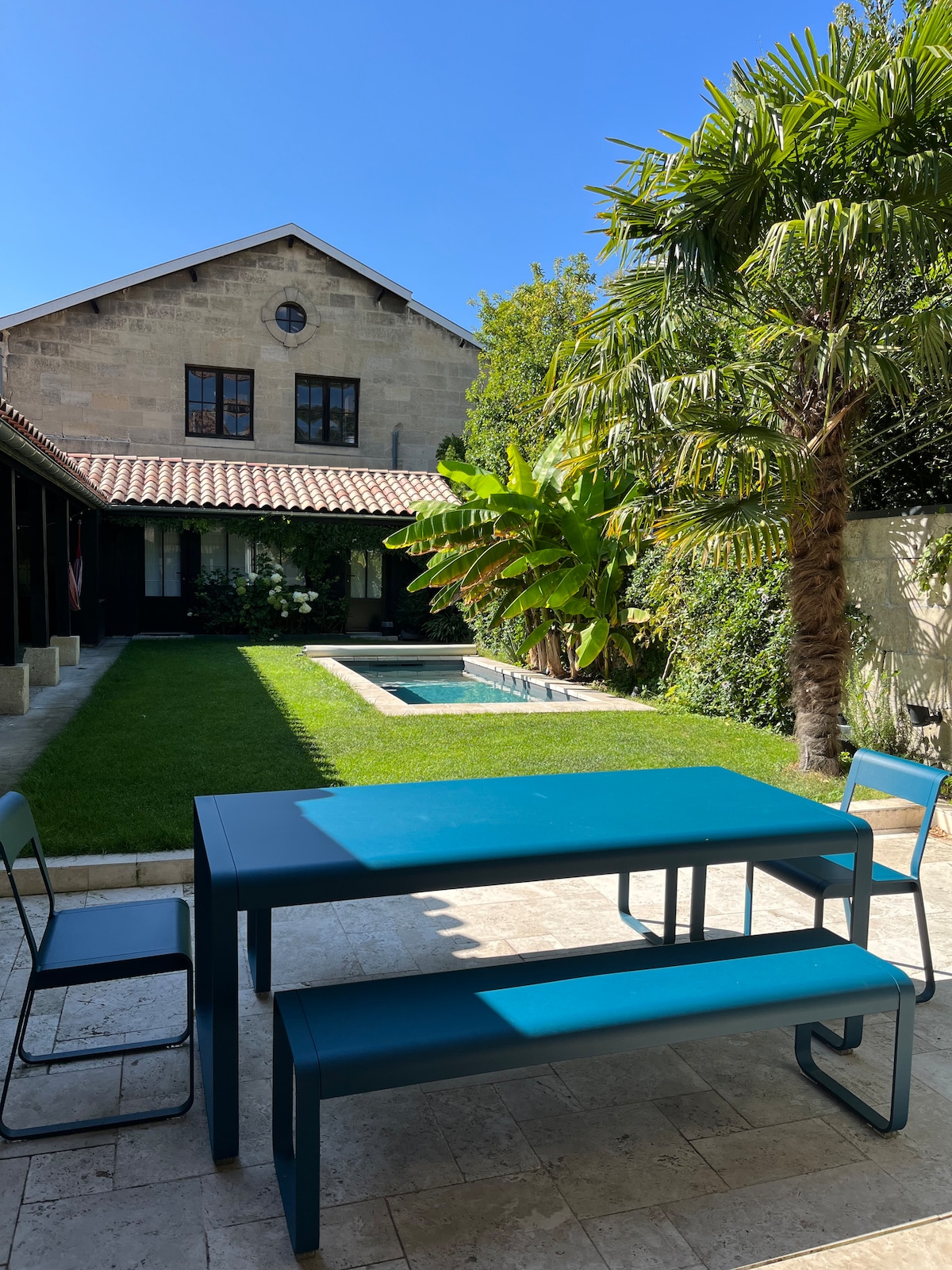 Maison familiale Chartrons 250m2 jardin/ piscine