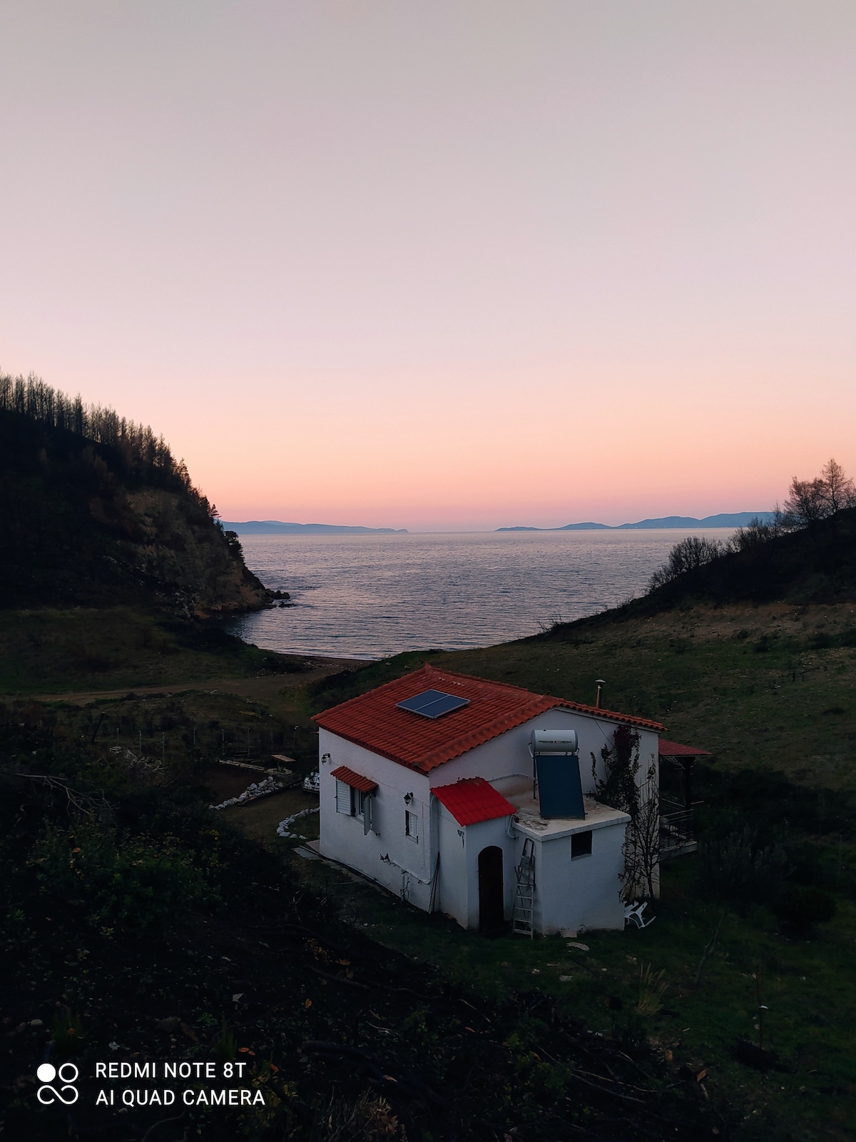 海边的房子，住在大自然中。