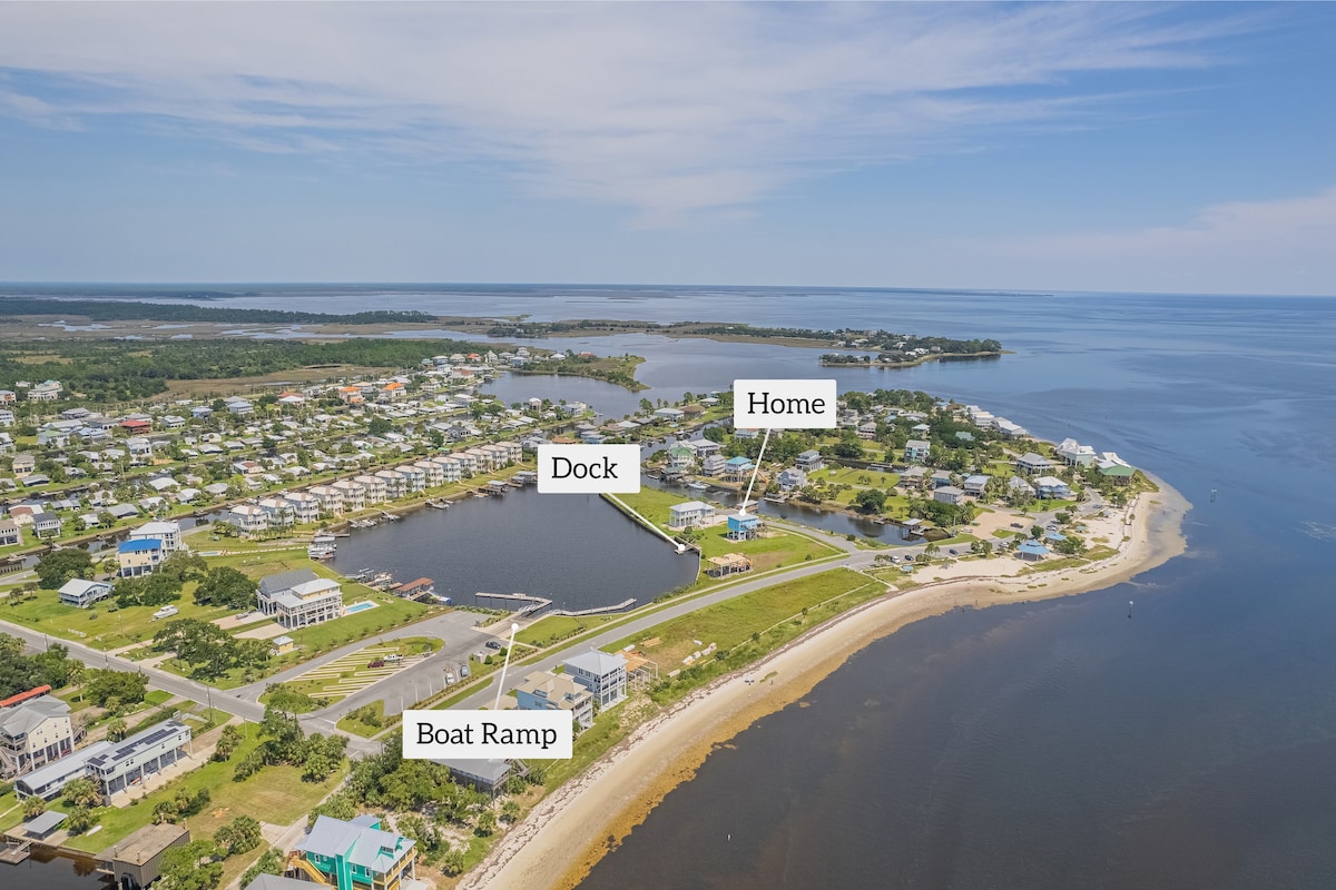 Bird 's Up Retreat-Beach House on the Gulf