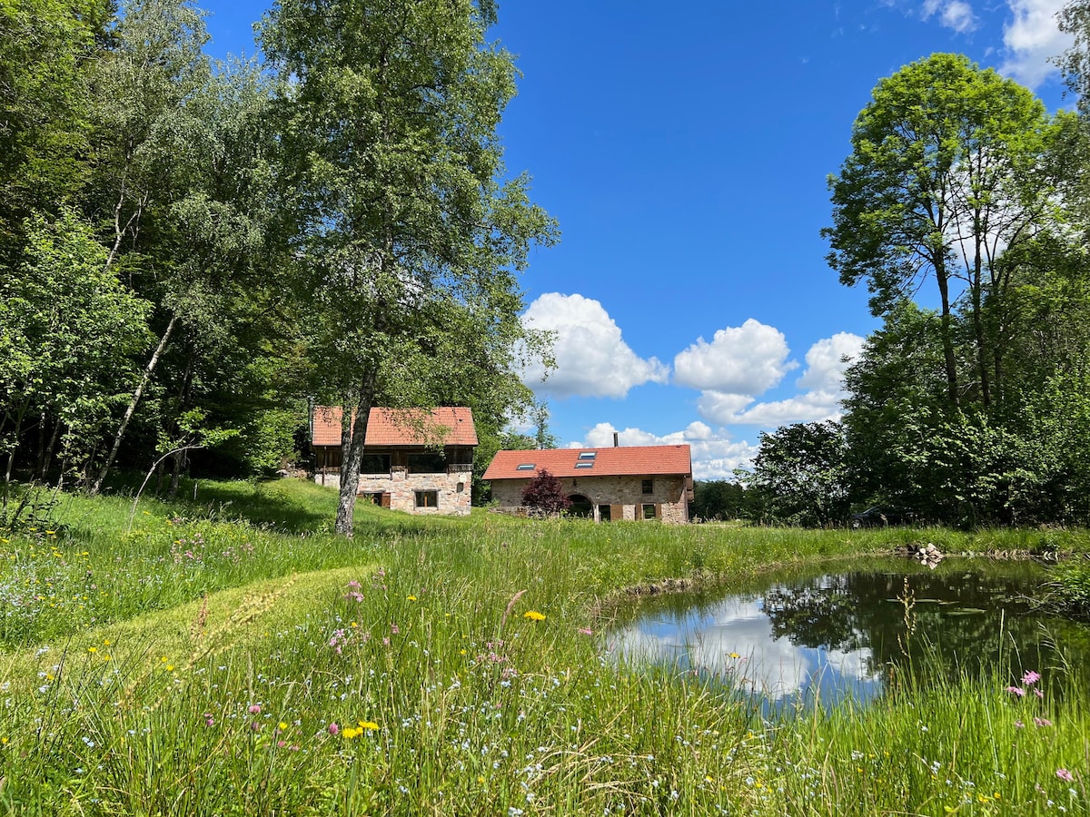 Le Refuge de Nicolas - Rêve de Neige Forêt et Feu