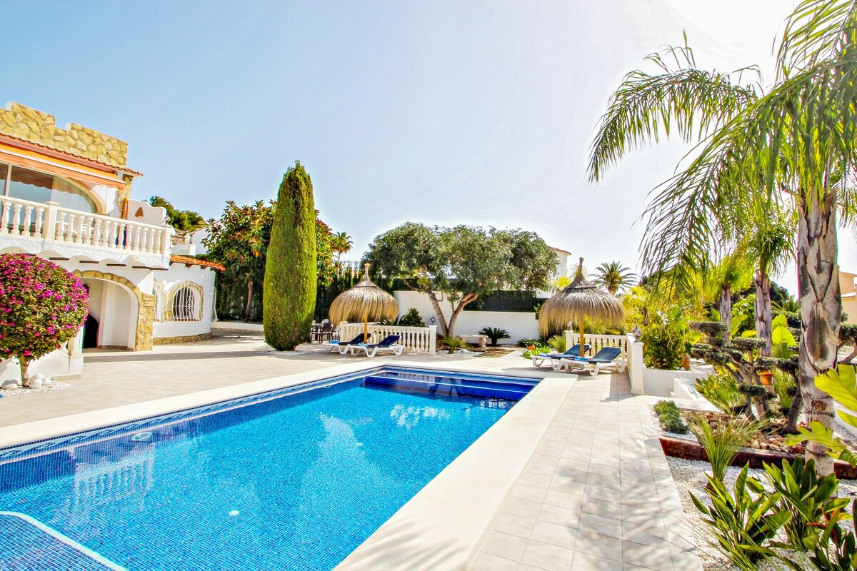 曼达拉（ Mandala ） -海景别墅，带私人泳池，位于布兰卡海岸（ Costa Blanca