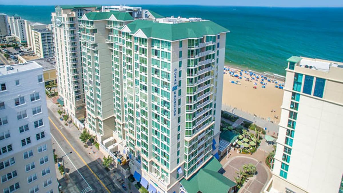 海洋海滩俱乐部（ Ocean Beach Club ） ， 2间卧室，带海滨阳台