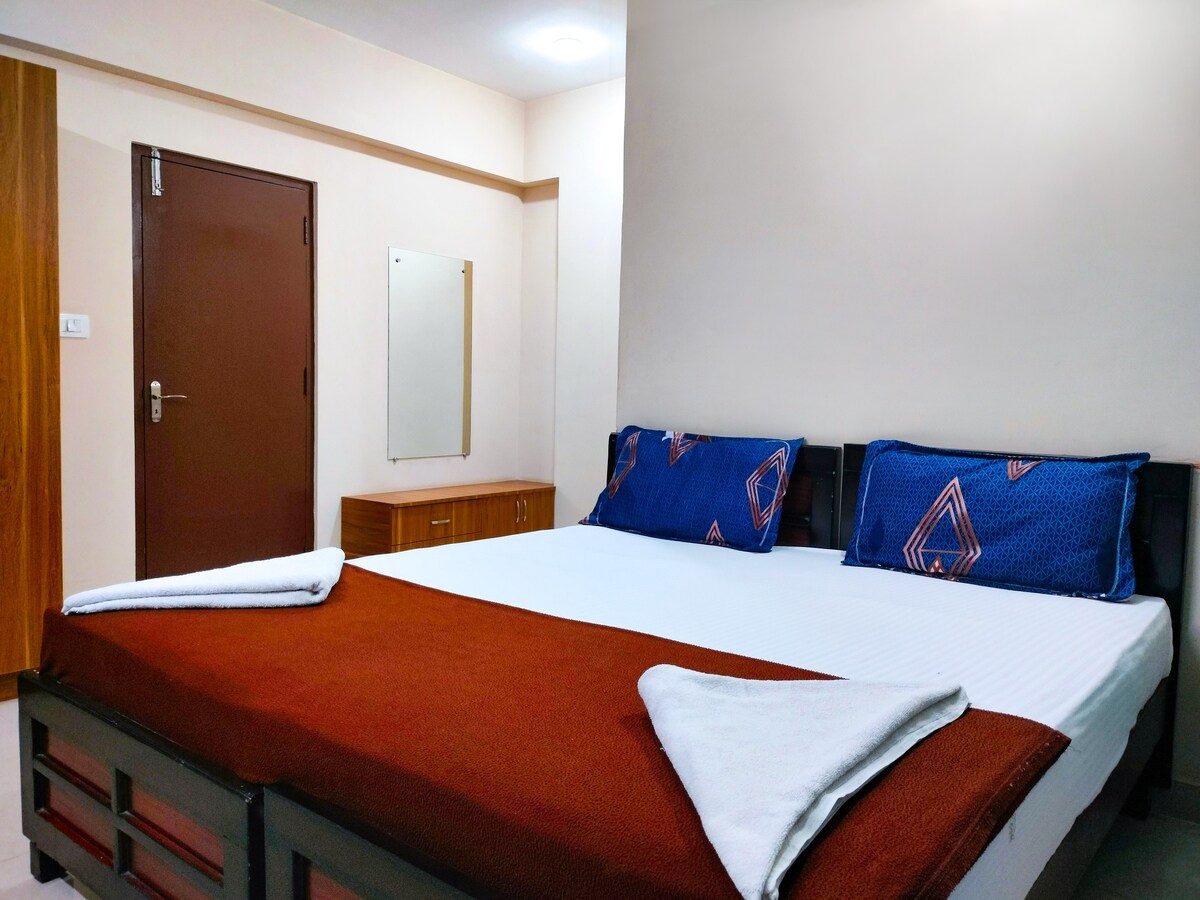 2间卧室，靠近机场路和哥伦比亚亚洲医院