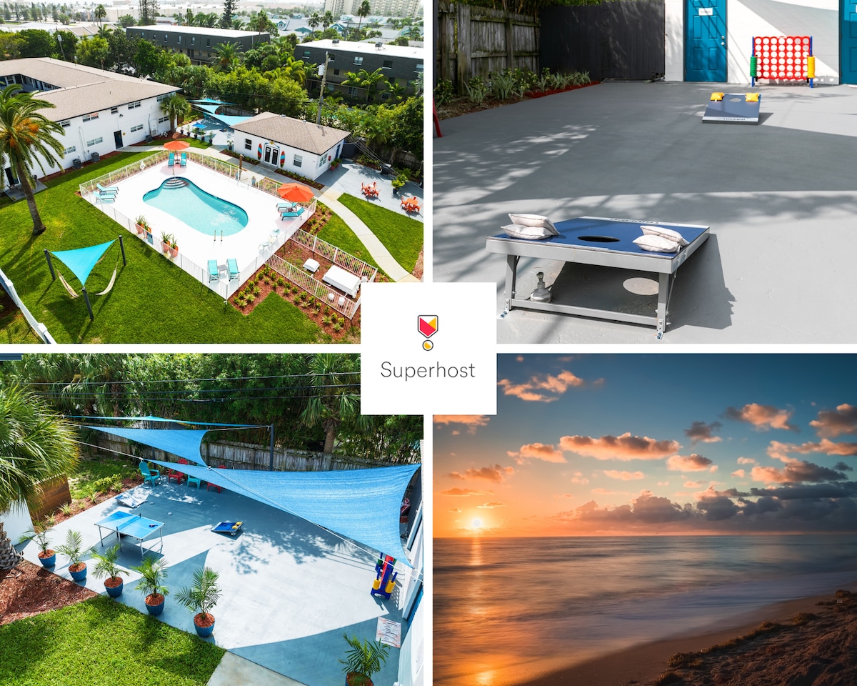 Discounted! Surfside: Pool/BBQ/Game Room/Gym