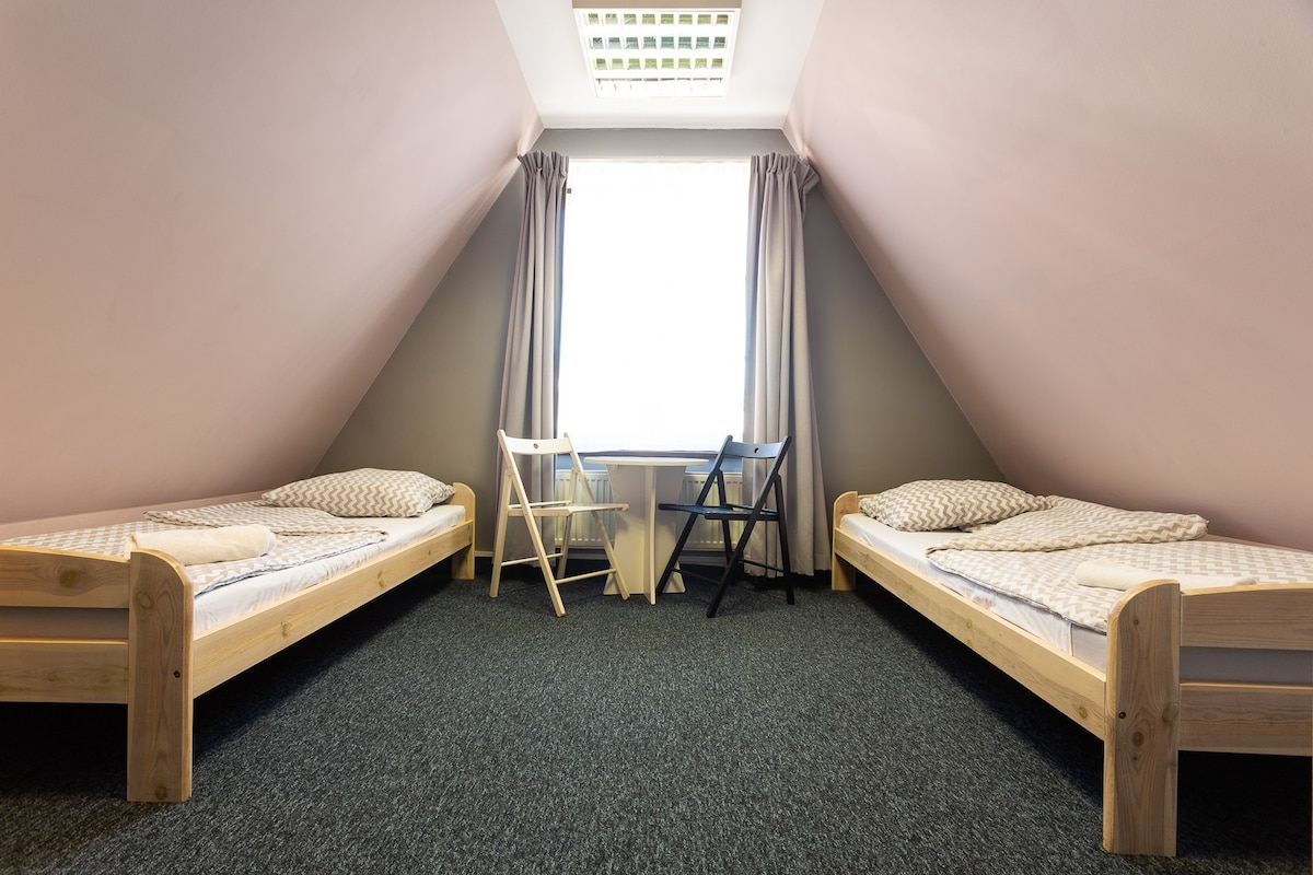 MoonHostel Gdańsk pokój 2 os Twin