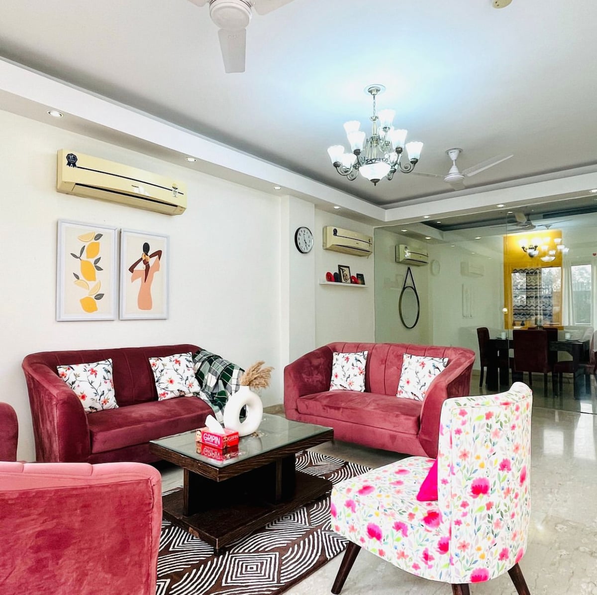 BluO 3BHK Safdarjung Enclave - Terrace Garden