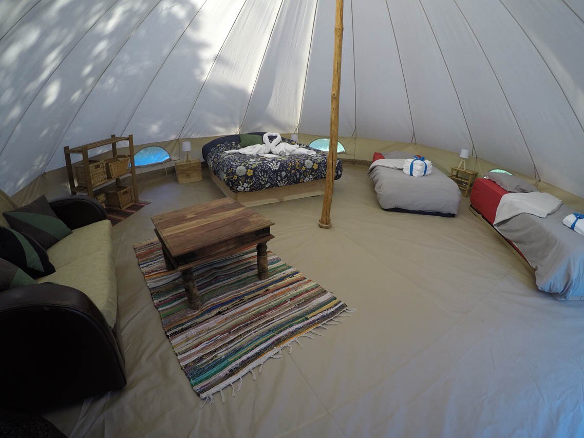 我们营地中心的帐篷「tipi」3 *