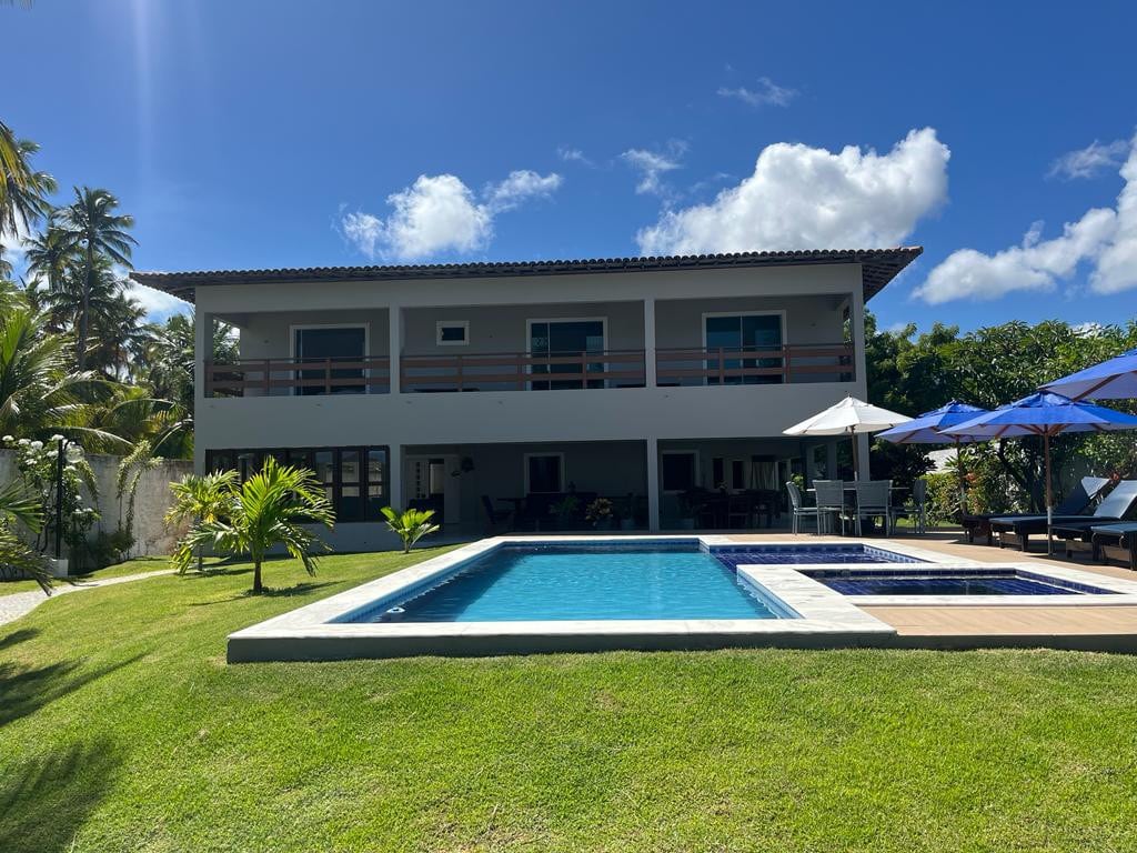 Ampla casa na beira mar de Maragogi