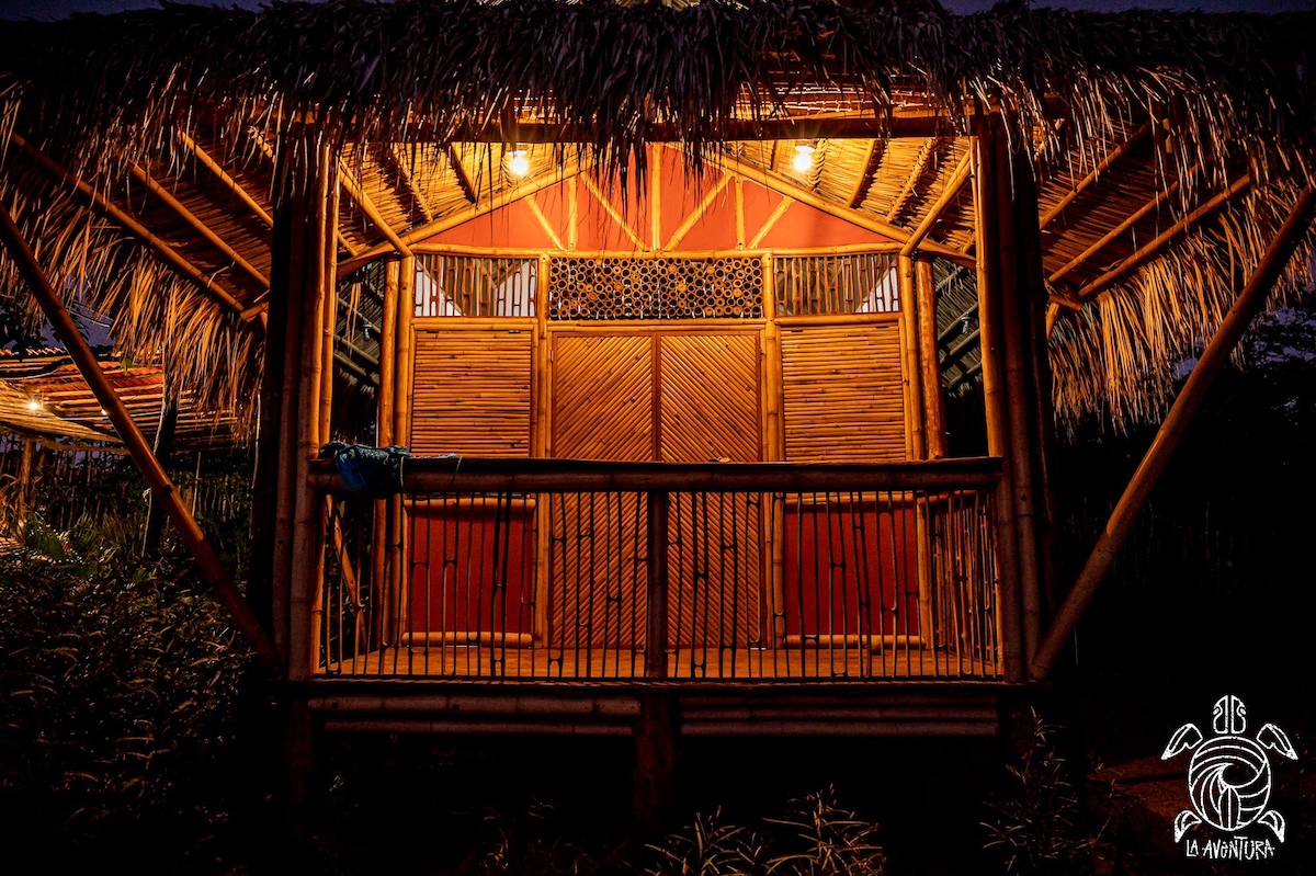 Casa Bambu - Casa La Aventura - Guasacate Popoyo