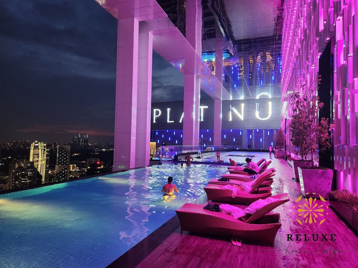 KLCC View 2BR Apt with Infinity Pool @ City center