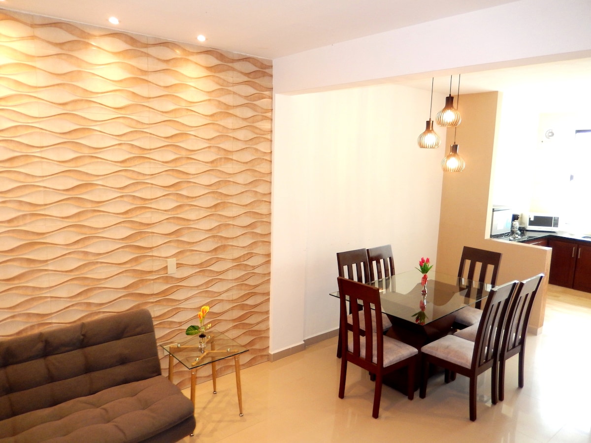 现代化、舒适宽敞的公寓/Equipetrol