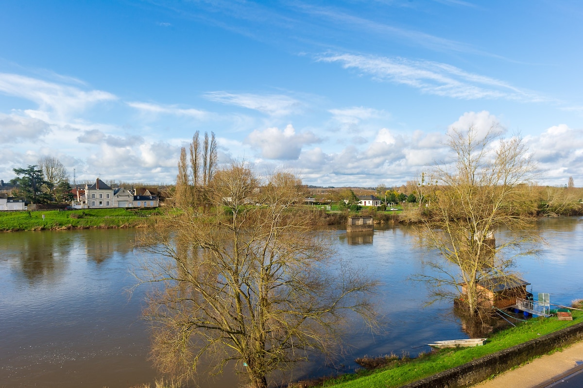 Côté Loire: Heart of Town, Loire River Views