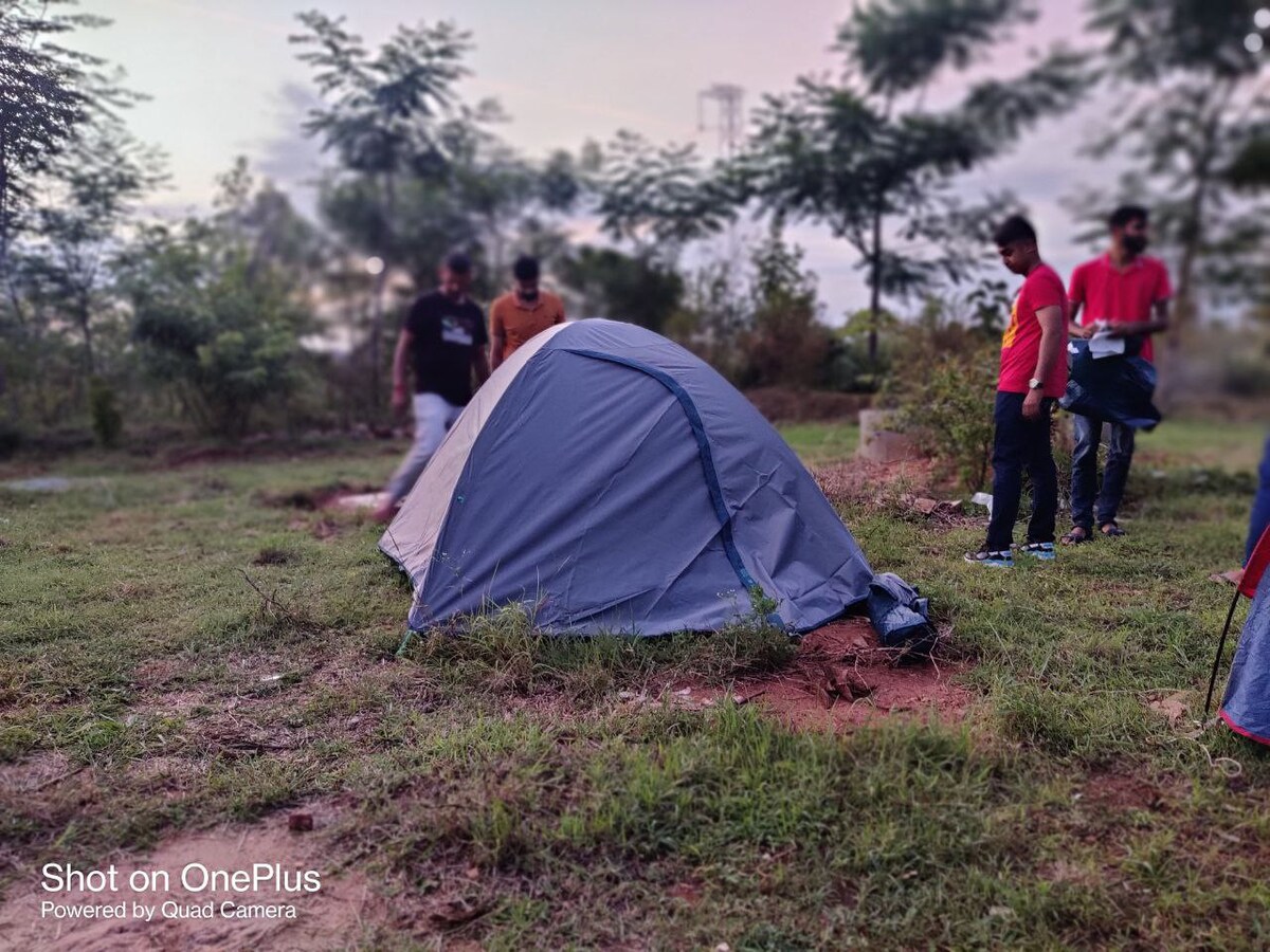 Juice of Earth: Tents on a Rock!