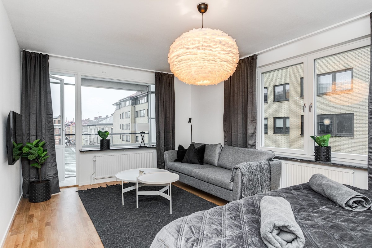地理位置优越的翻新公寓-哥德堡