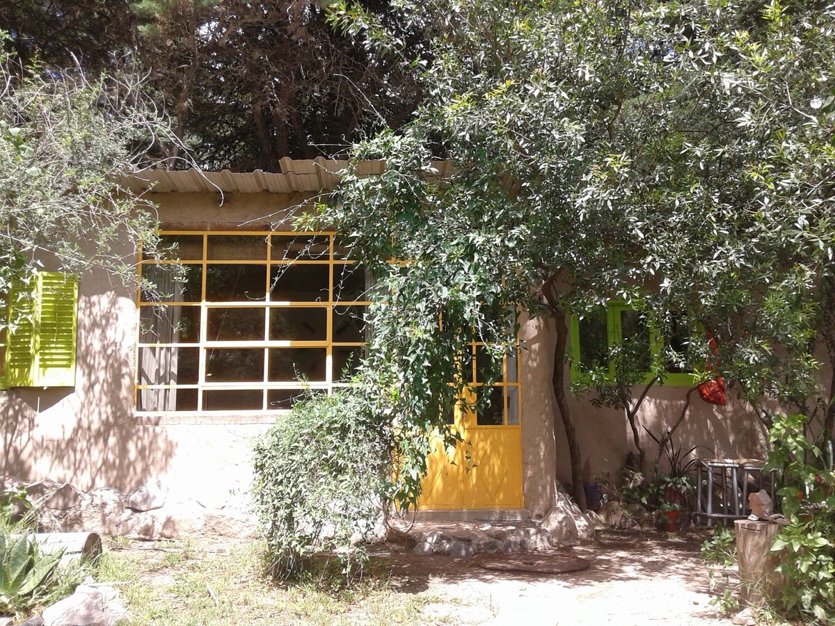 Casa de barro en las Sierras de Córdoba