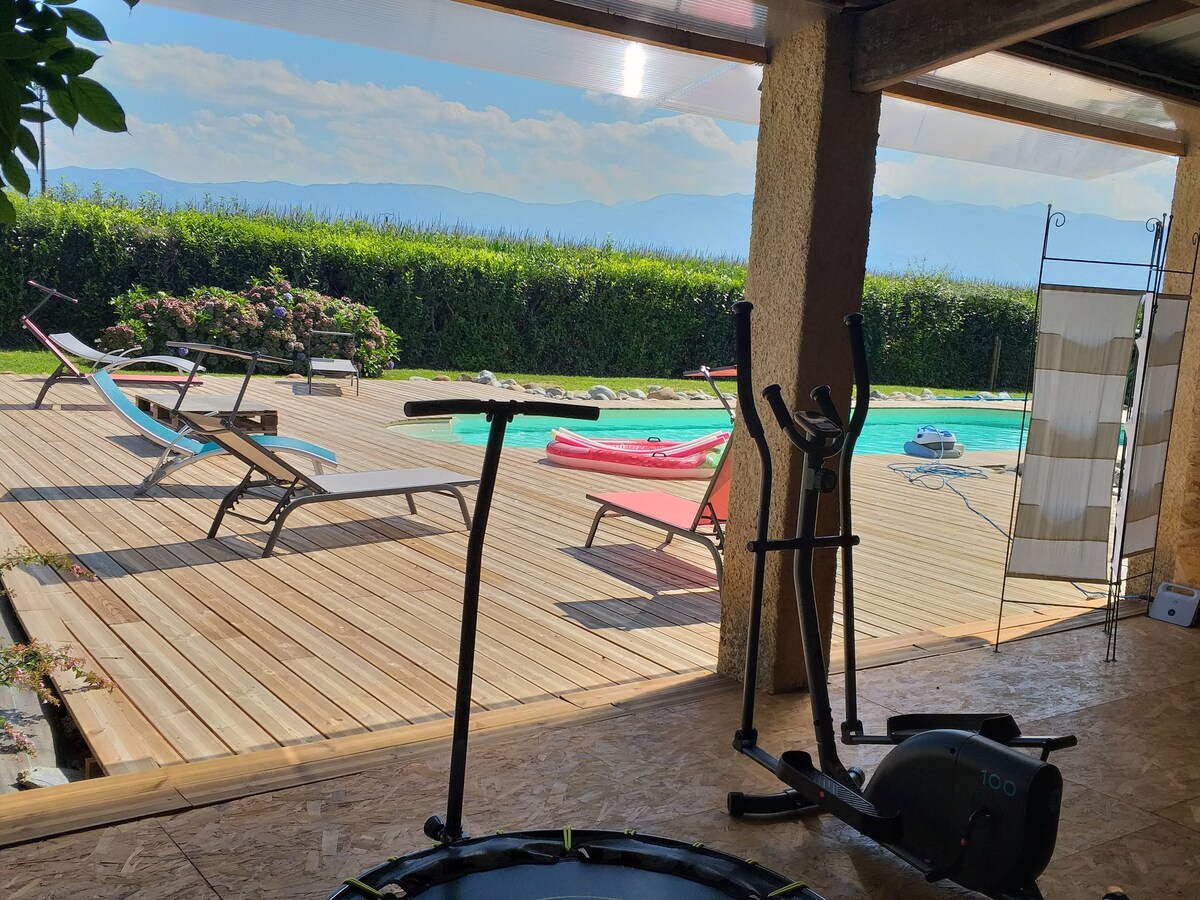 Jardin sur les Pyrénées "les 3 Collines"