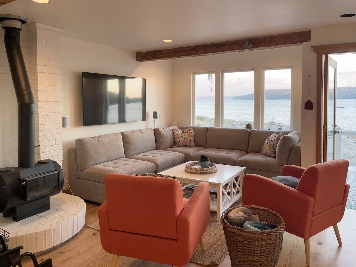 Vashon Beach House - KVI Waterfront