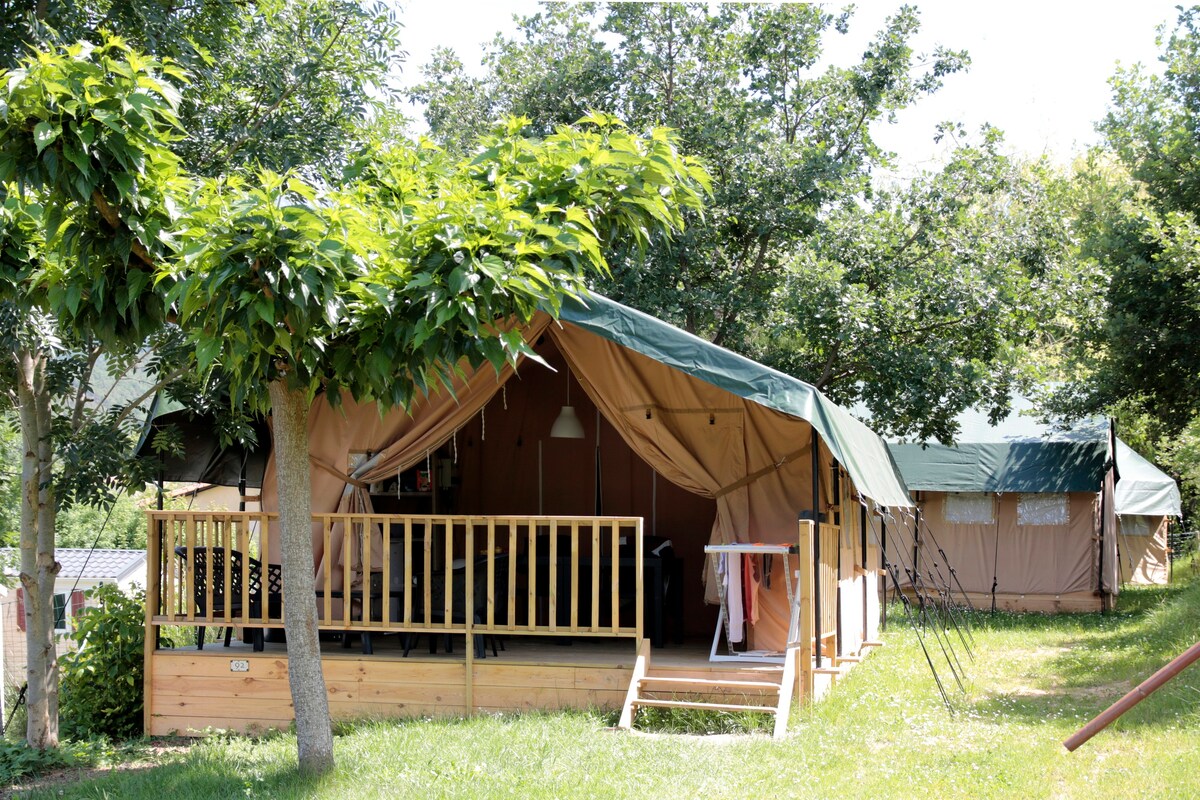 Camping Le Rotja - Safari帐篷4人