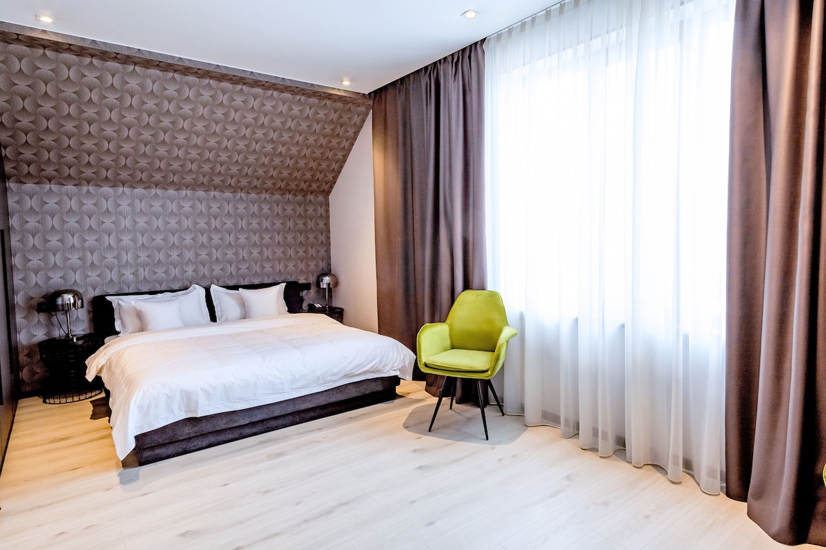 OSOCOR酒店客房，面积30米，配有加大双人床
