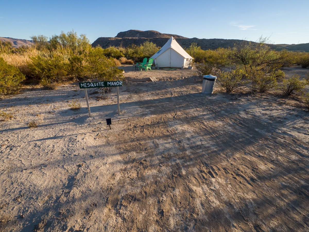 Mesquite庄园（ Festival Tent @ Big Bend Glamping ）