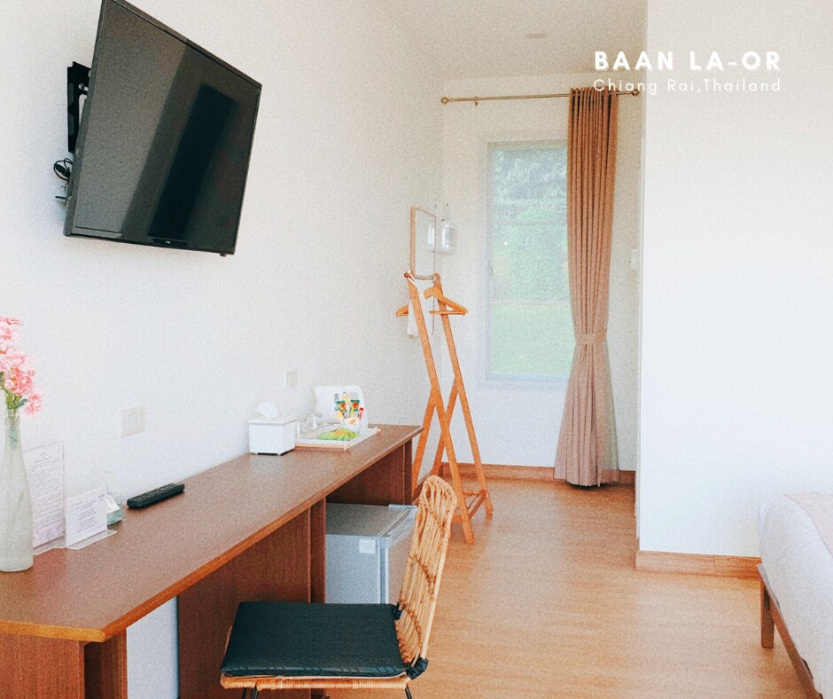 Baan La-or Chiang Rai （ 2张小床） 1号房